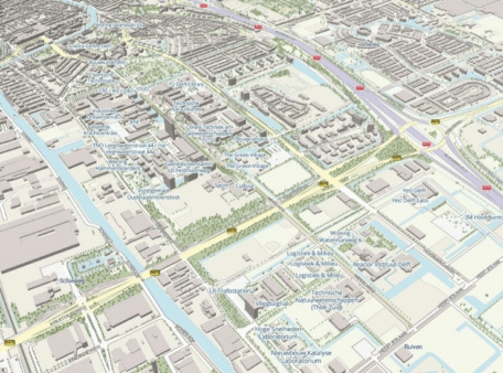 TU campus map