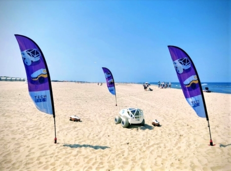 Schonere stranden dankzij robots